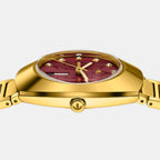 Diastar Original Unisex Automatic Red Dial Analog Stainless Steel Watch R12161573