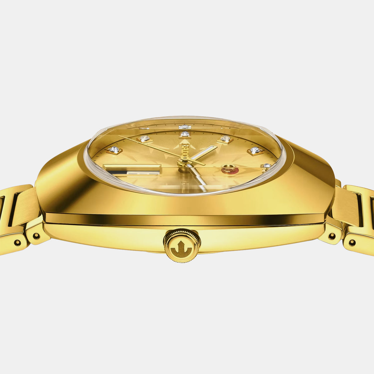 Diastar Unisex Automatic Gold Dial Analog Stainless Steel Watch R12161663