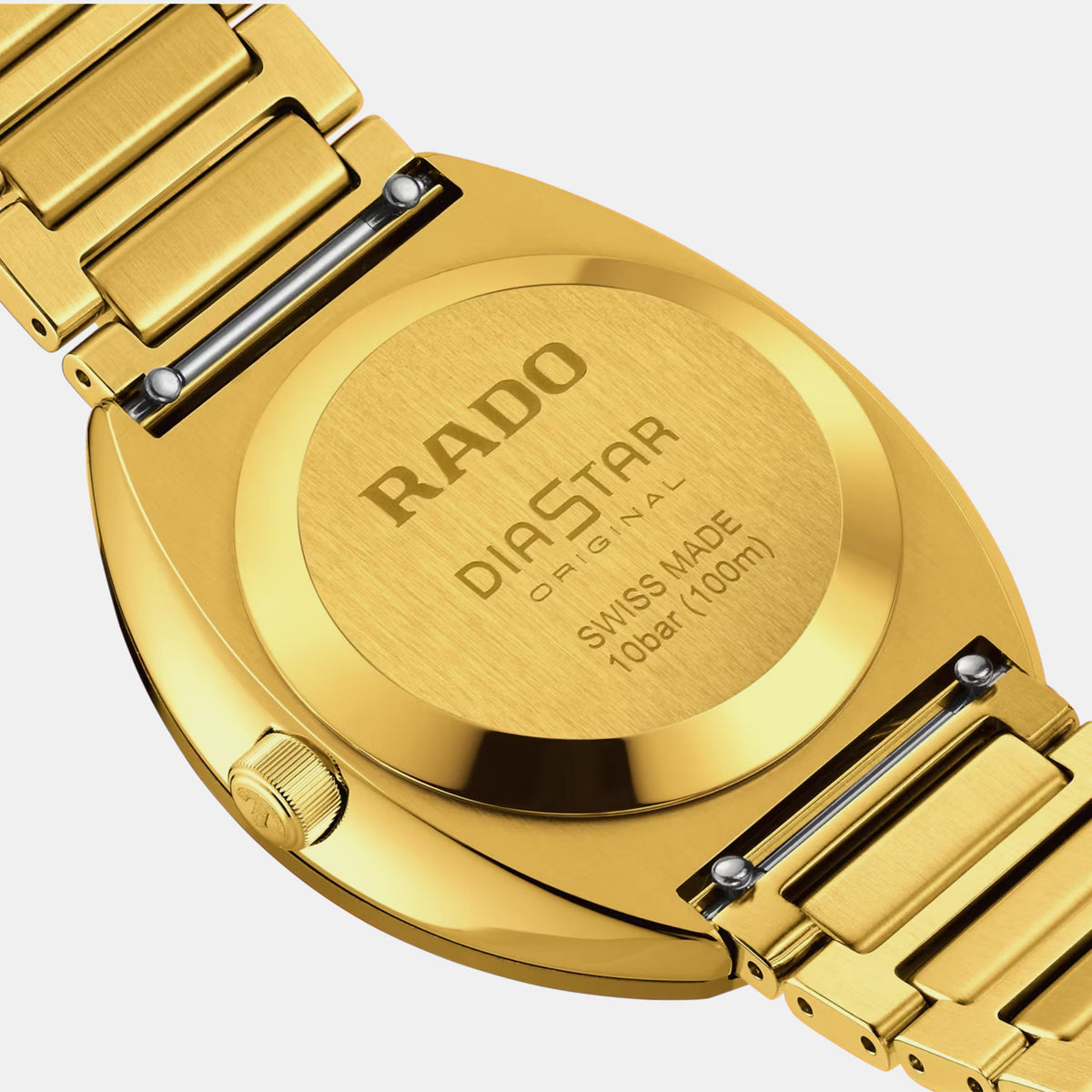 Diastar Unisex Automatic Gold Dial Analog Stainless Steel Watch R12161663
