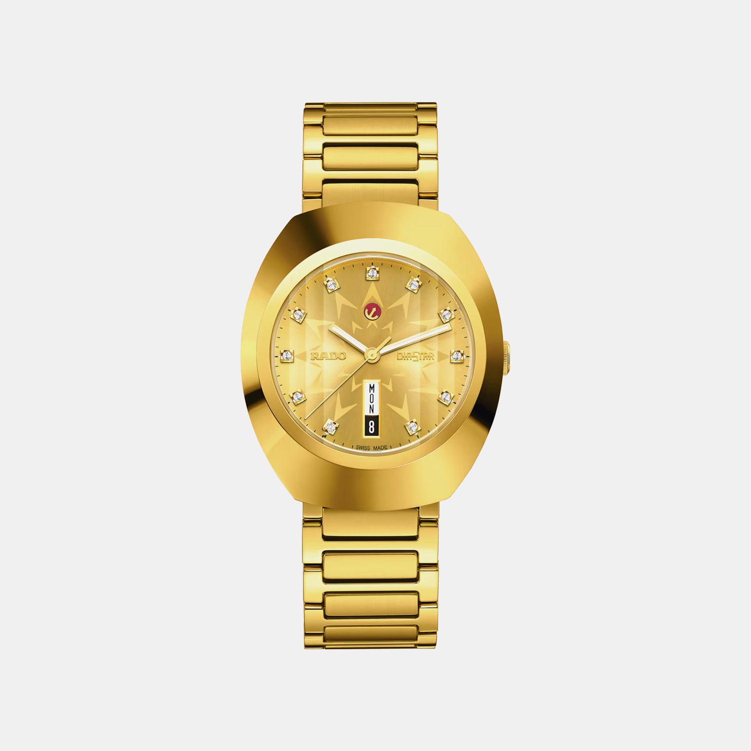 Diastar Original Unisex Automatic Gold Dial Analog Stainless Steel Watch R12161663