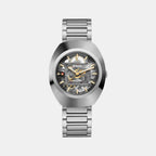 Diastar Unisex Automatic Black Dial Analog Stainless Steel Watch R12162153