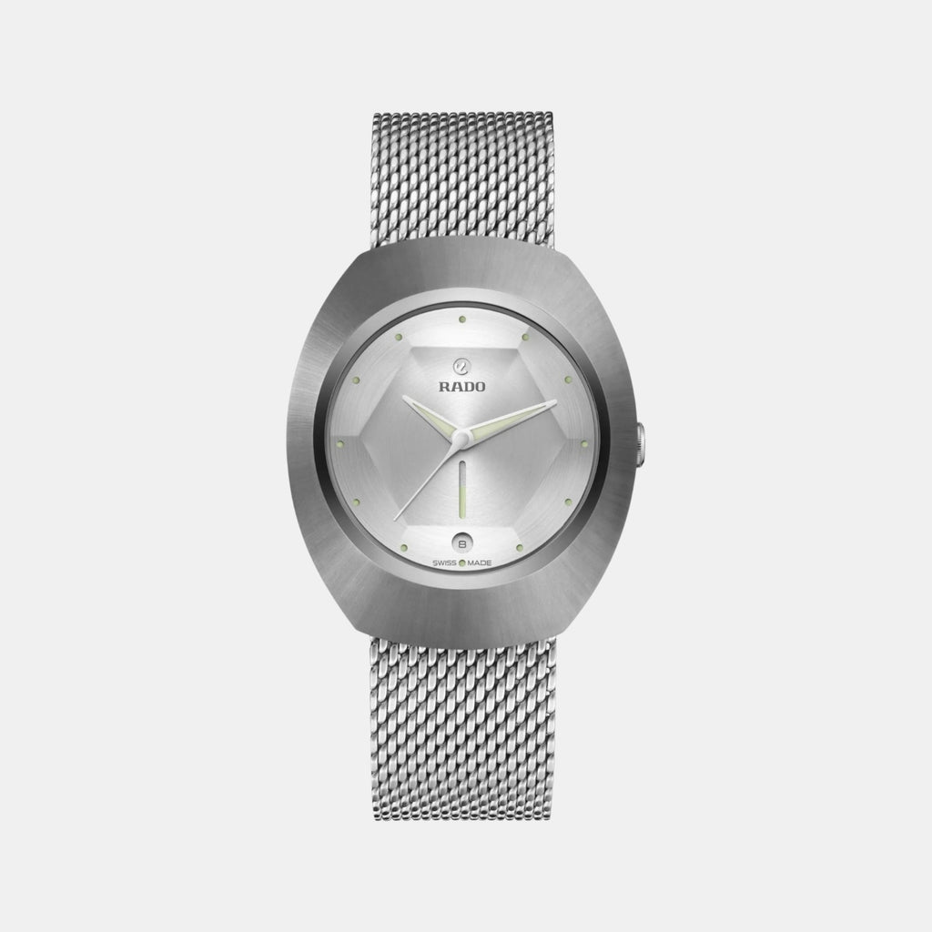 Diastar Unisex Automatic Grey Dial Analog Stainless Steel Watch R12163118