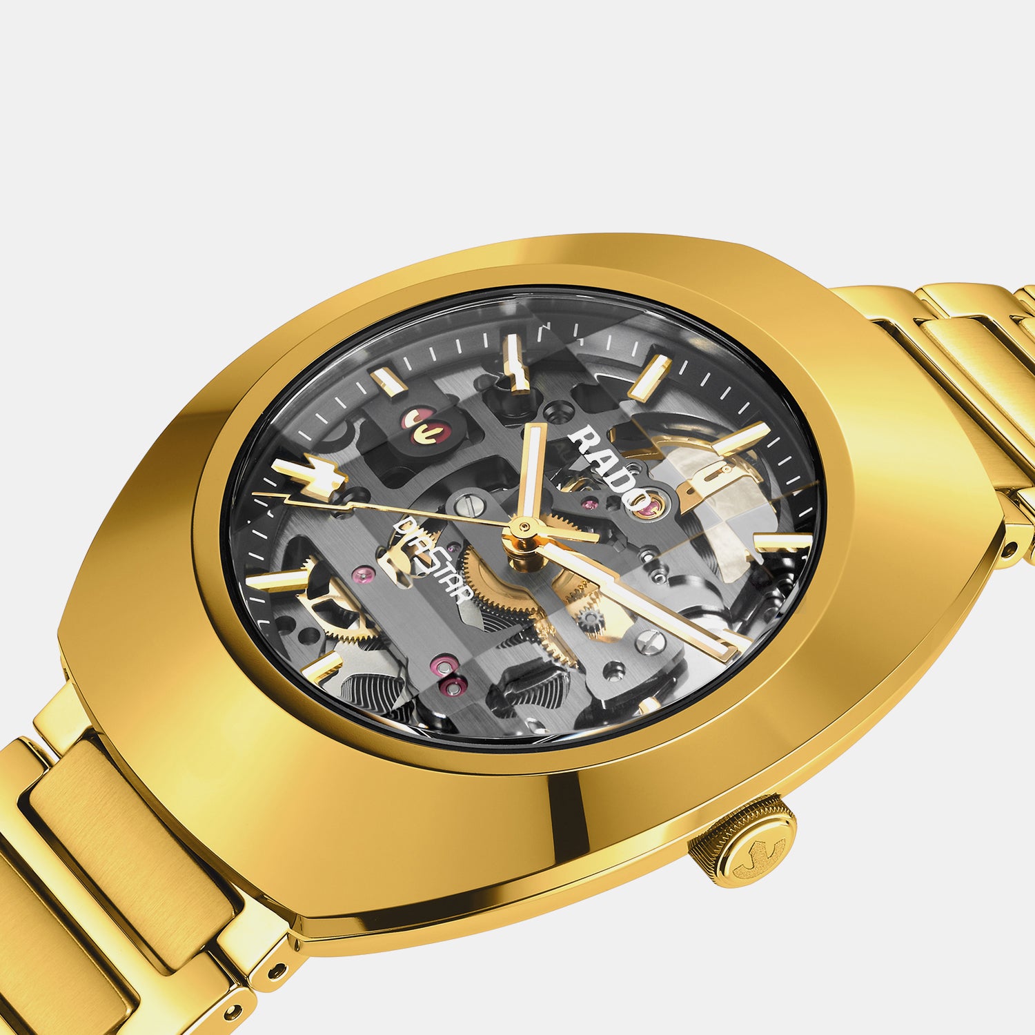 Diastar Unisex Automatic Grey Dial Analog Stainless Steel Watch R12164153