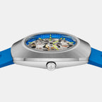 Diastar Original Skeleton Limited Edition Men Automatic Blue Dial Analog Rubber Watch R12169209