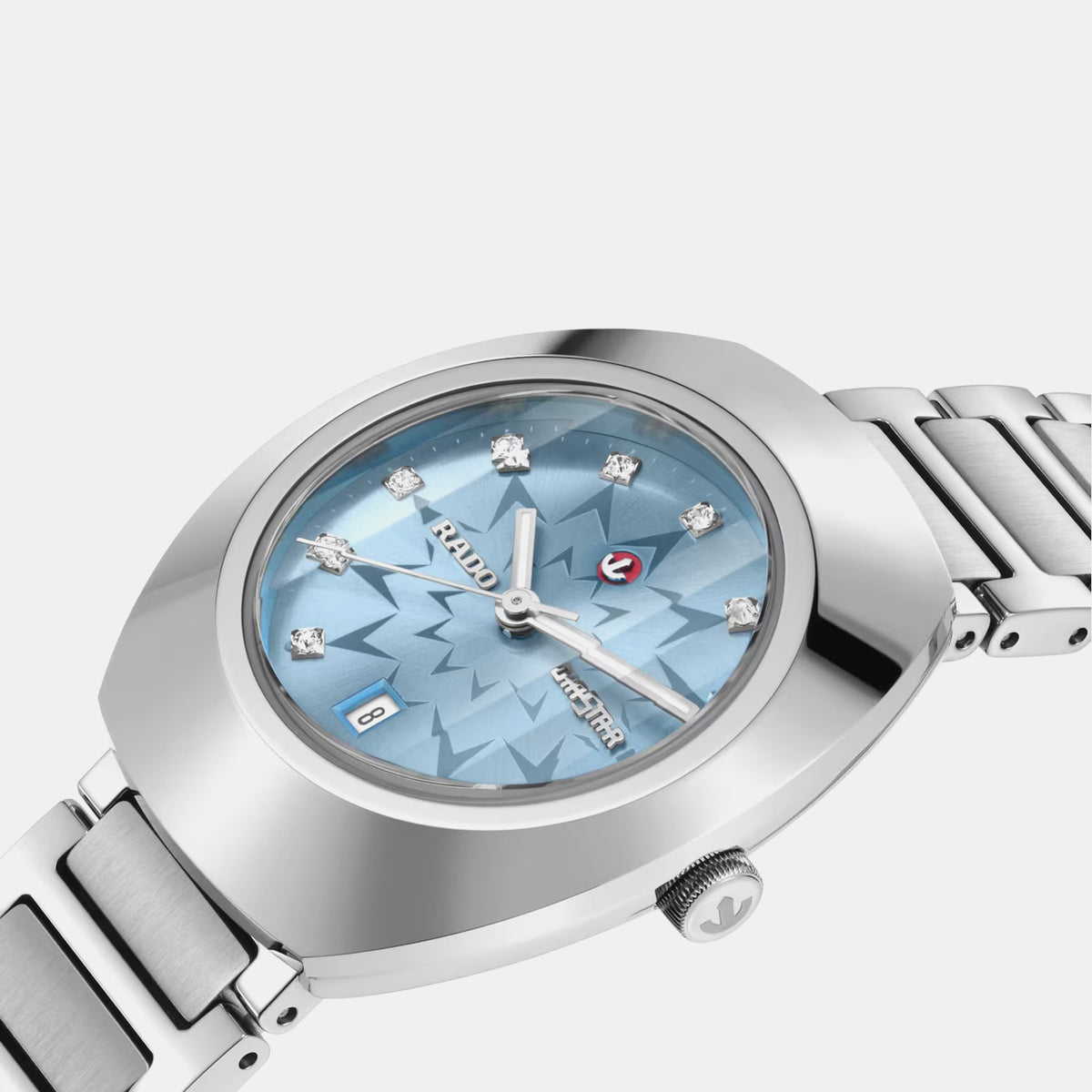 Diastar Women Automatic Blue Dial Analog Stainless Steel Watch R12170223