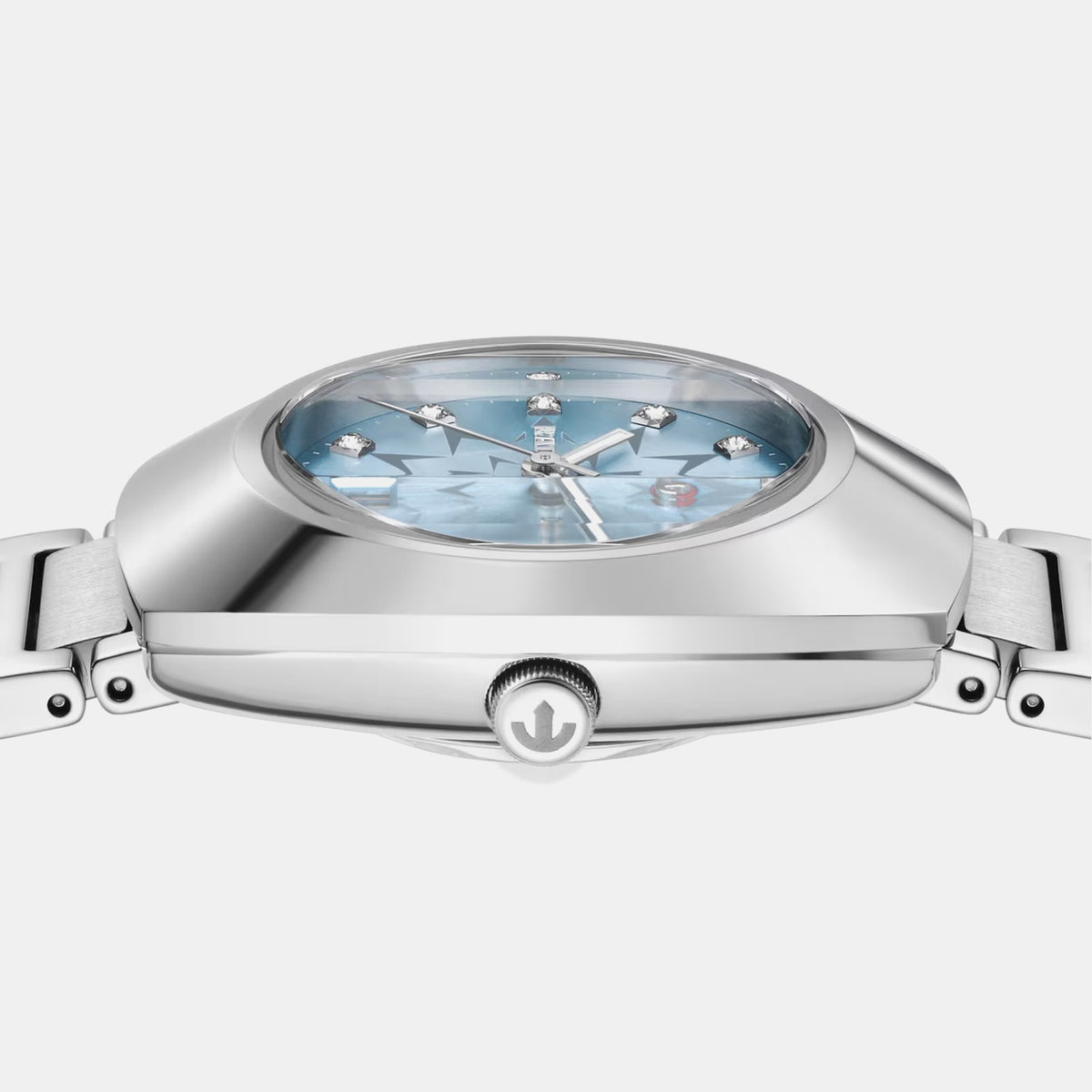Diastar Women Automatic Blue Dial Analog Stainless Steel Watch R12170223