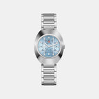 Diastar Original Women Automatic Blue Dial Analog Stainless Steel Watch R12170223