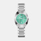 DiaStar Original Women Automatic Turquoise Dial Analog Stainless Steel Watch R12170323