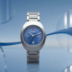 DiaStar Original Women Automatic Blue Dial Analog Stainless Steel Watch R12170343