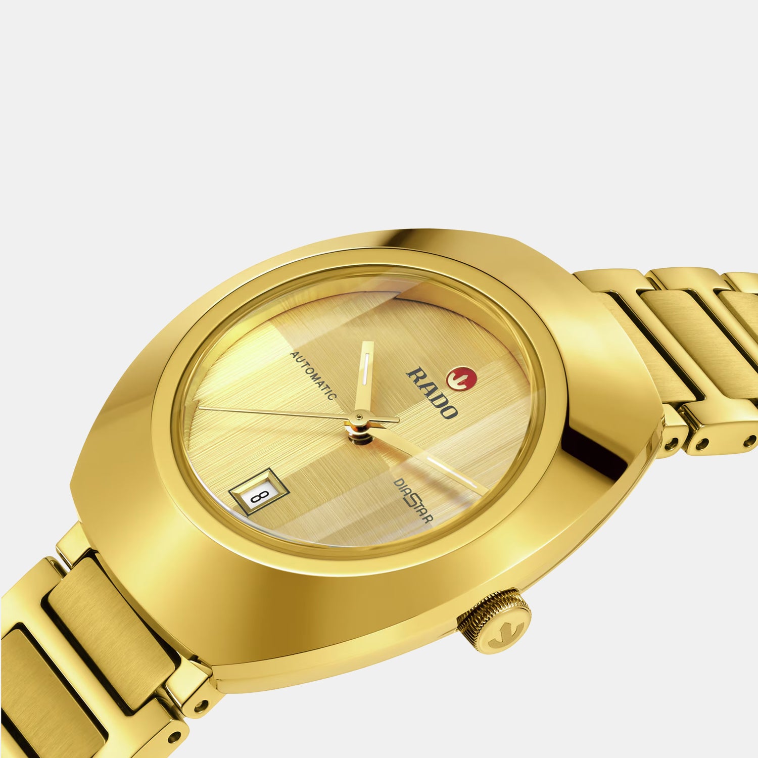Diastar Original Women Automatic Yellow Dial Analog Stainless Steel Watch R12171253