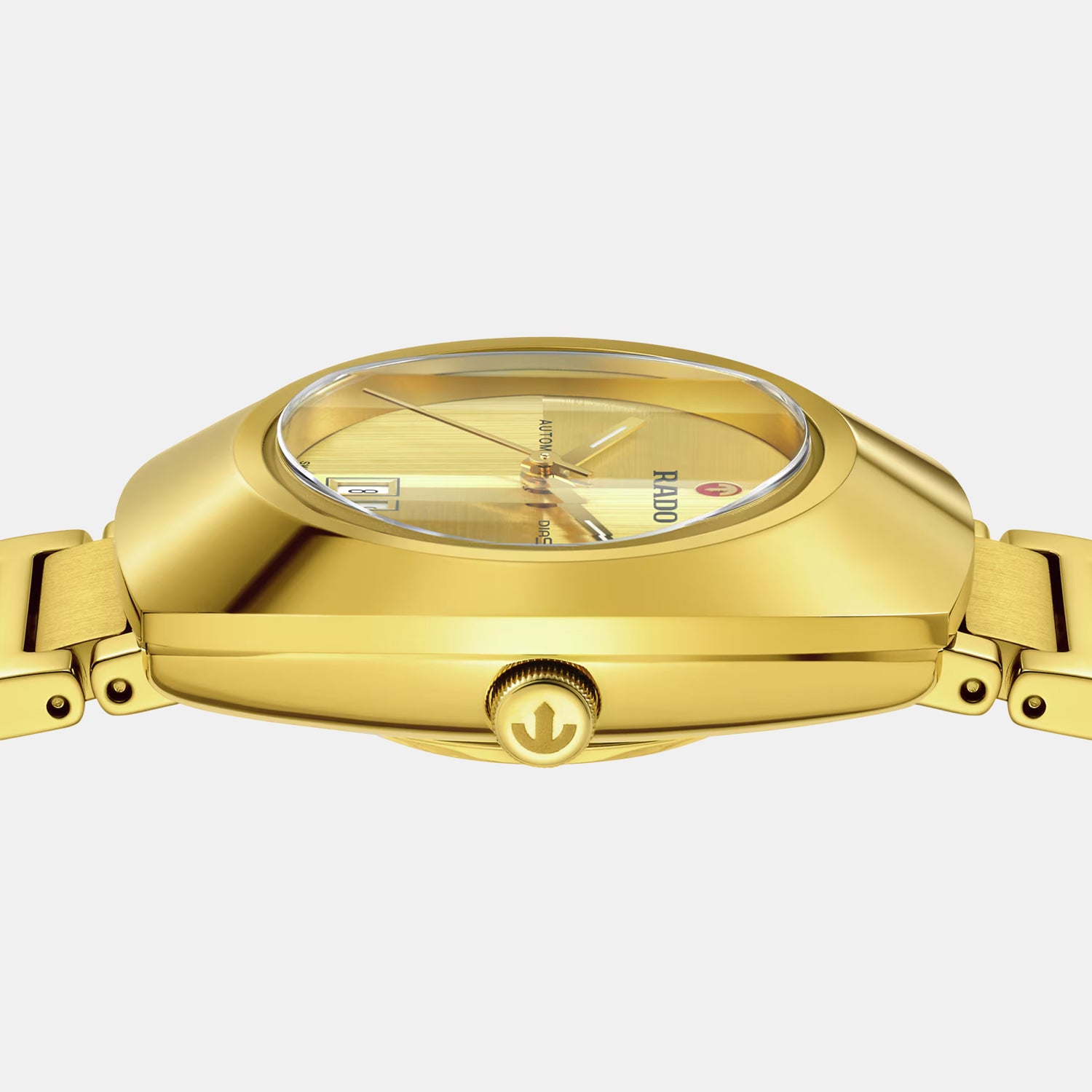 Diastar Original Women Automatic Yellow Dial Analog Stainless Steel Watch R12171253