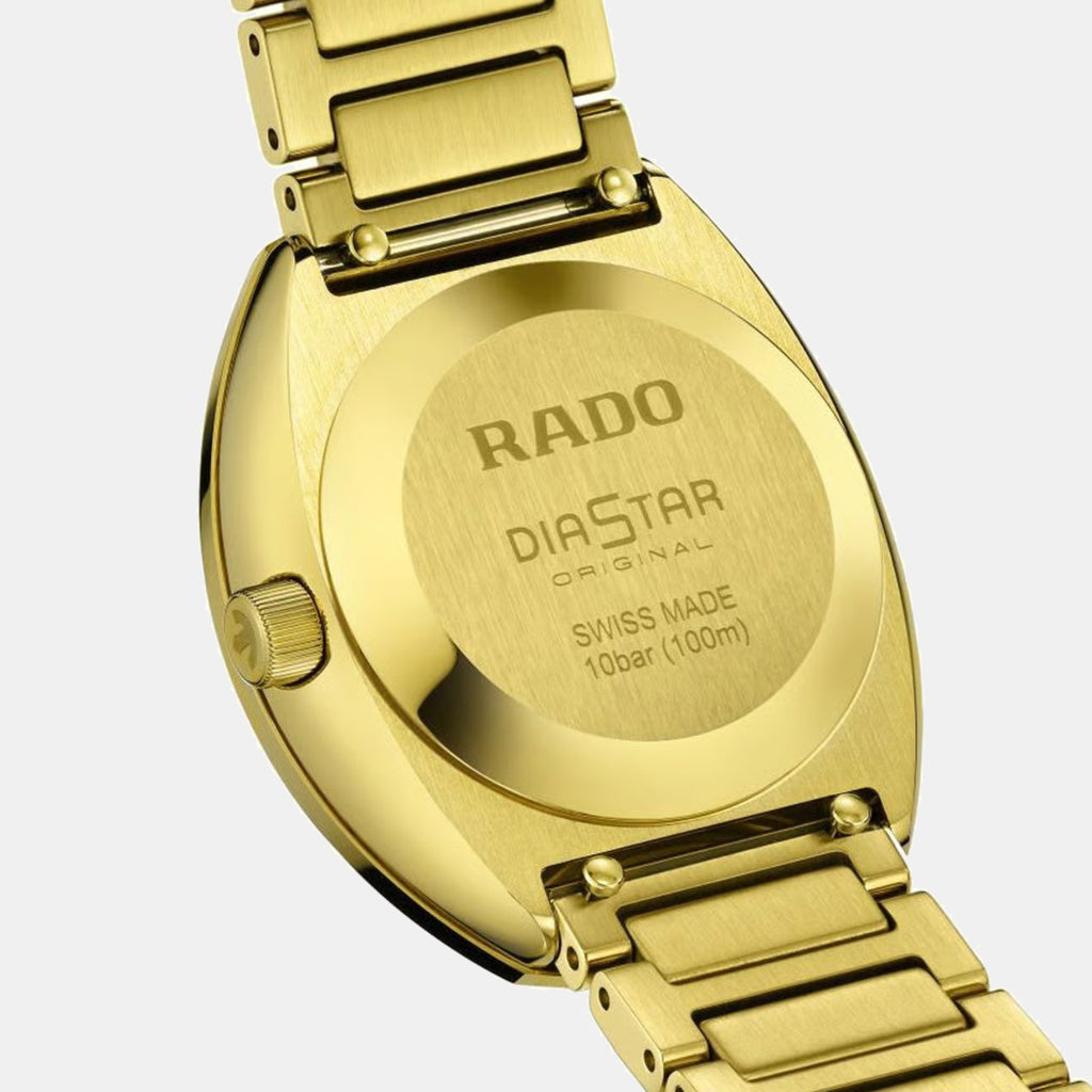 Diastar Original Women Automatic Gold Dial Analog Stainless Steel Watch R12171263