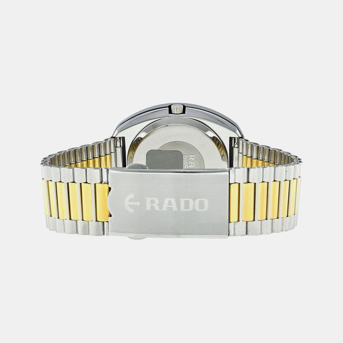 Diastar Men Quartz Yellow Dial Analog Stainless Steel Watch R12391633