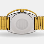 Diastar Men Automatic Gold Dial Analog Stainless Steel Watch R12413343