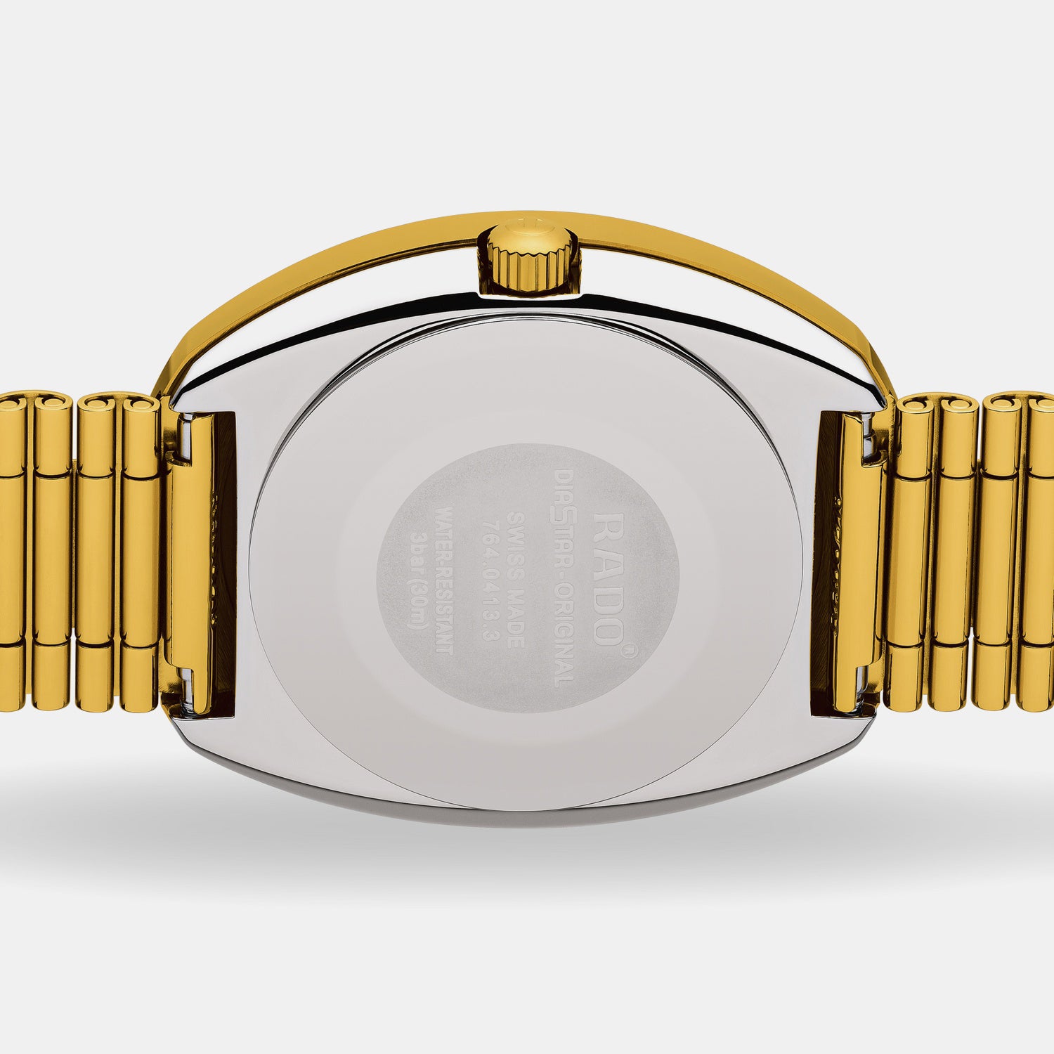 Diastar Men Automatic Gold Dial Analog Stainless Steel Watch R12413343