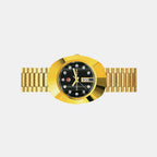 Diastar Men Automatic Black Dial Analog Stainless Steel Watch R12413613