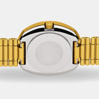 Diastar Women Automatic Gold Dial Analog Stainless Steel Watch R12416393