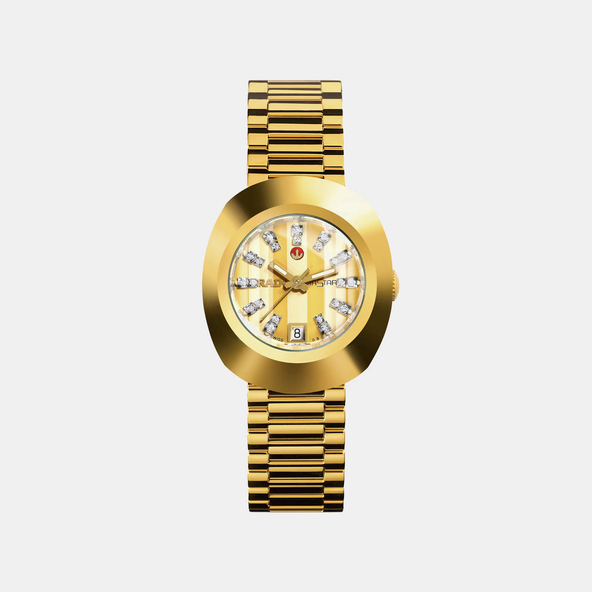 Original Women Automatic Champagne Dial Analog Stainless Steel Watch R12416803