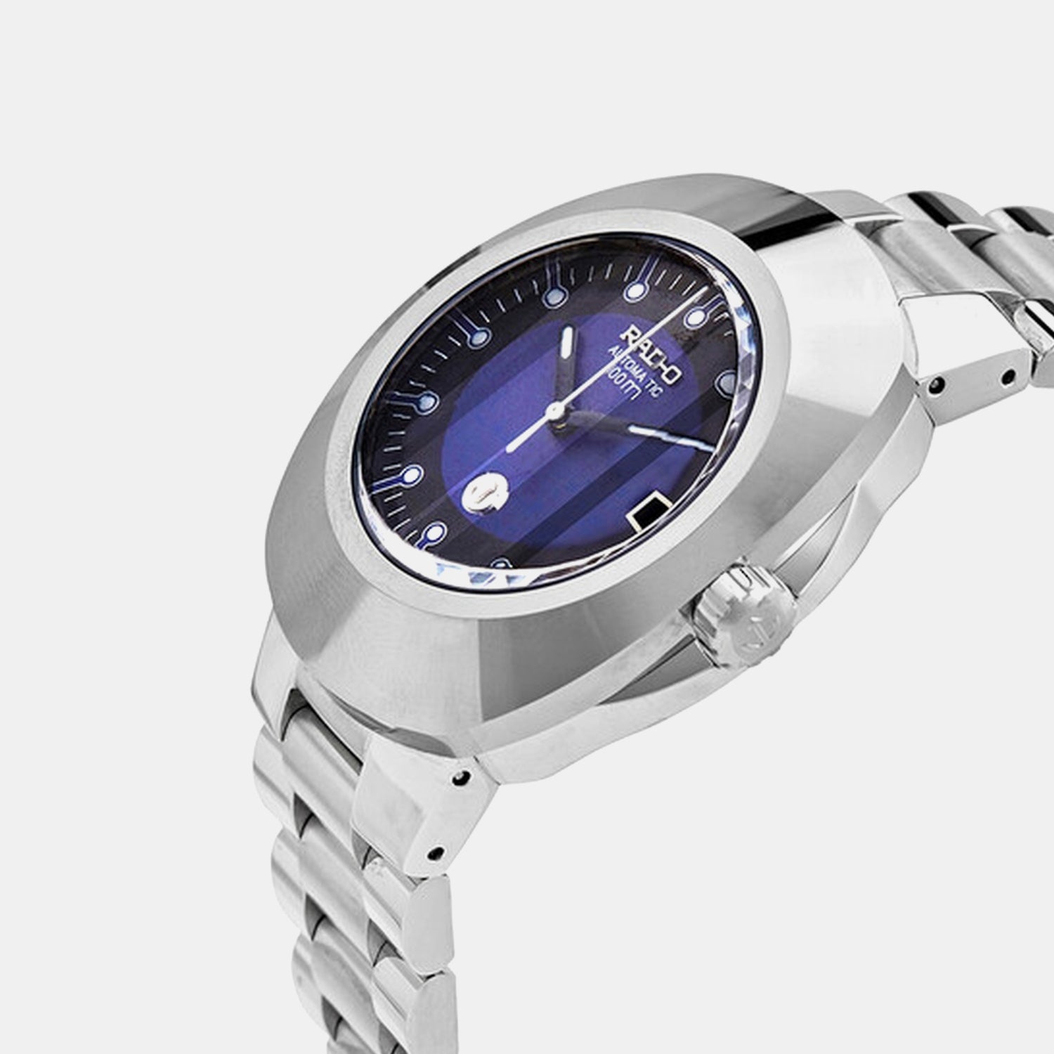 Diastar Men Automatic Blue Dial Analog Stainless Steel Watch R12637163