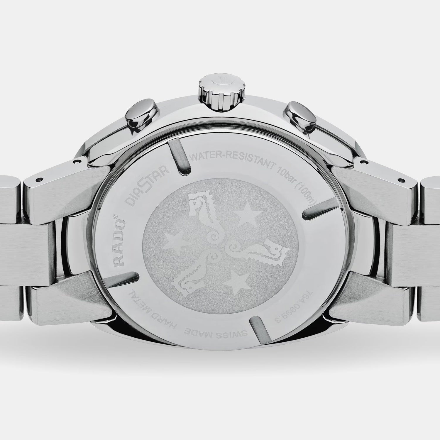 Diastar Men Quartz Blue Dial Chronograph Stainless Steel Watch R12638173