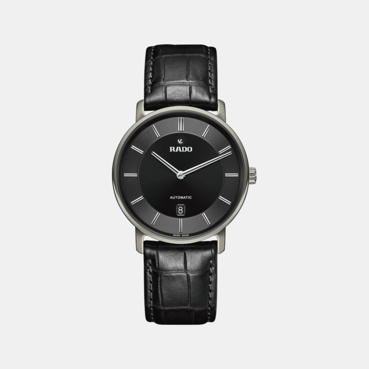 Diamaster Men Automatic Black Dial Analog Leather Watch R14067166
