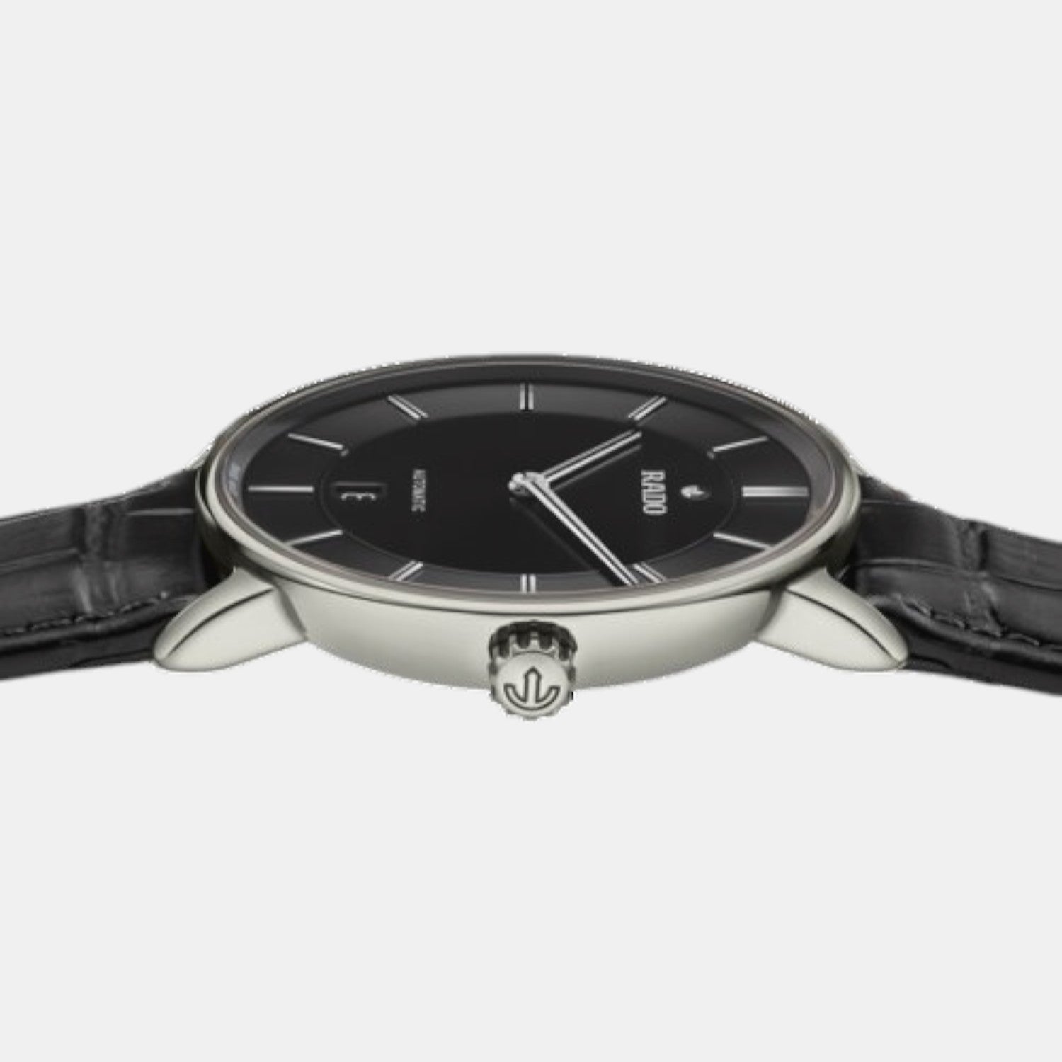 DiaMaster Thinline Men Automatic Black Dial Analog Leather Watch R14067166