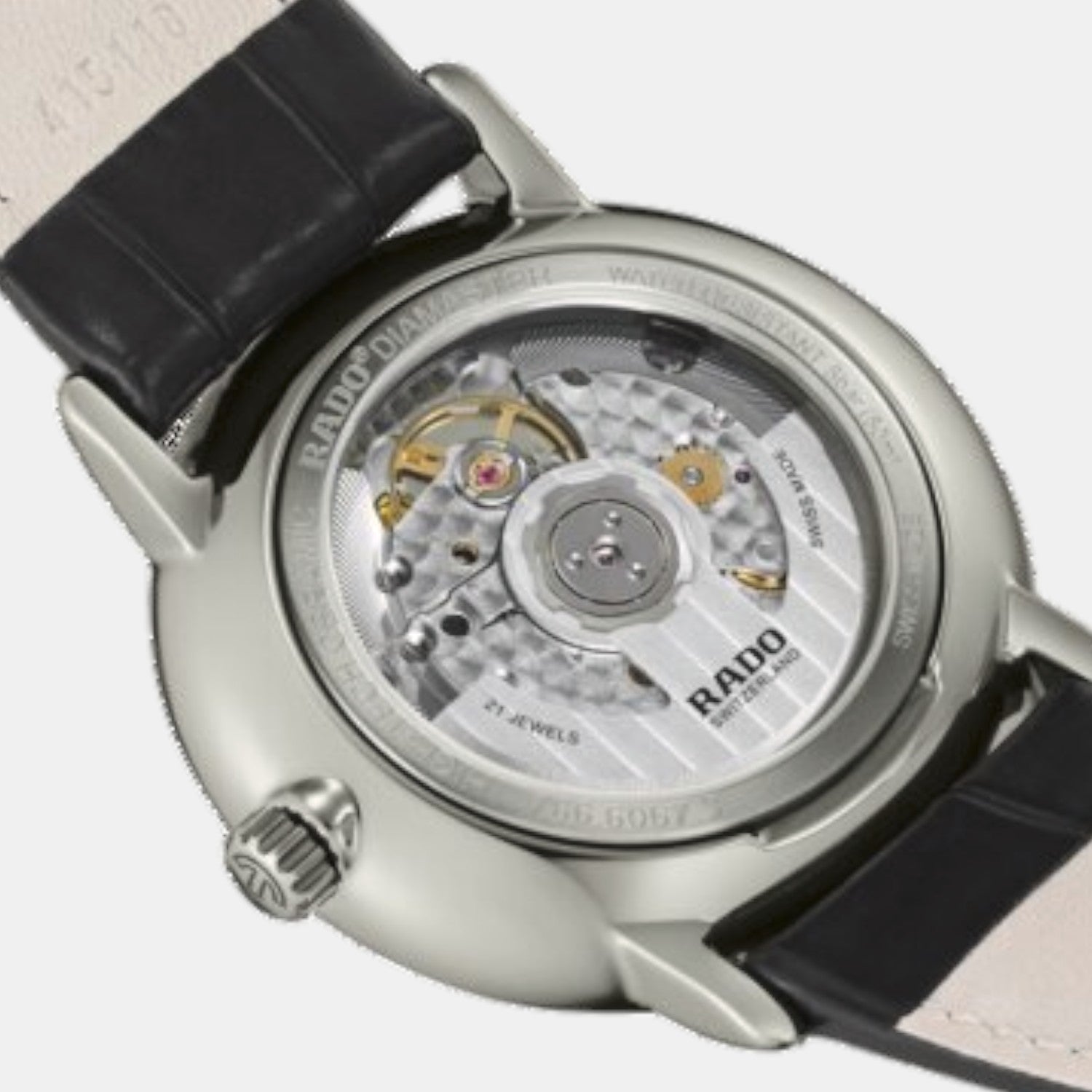 DiaMaster Thinline Men Automatic Black Dial Analog Leather Watch R14067166