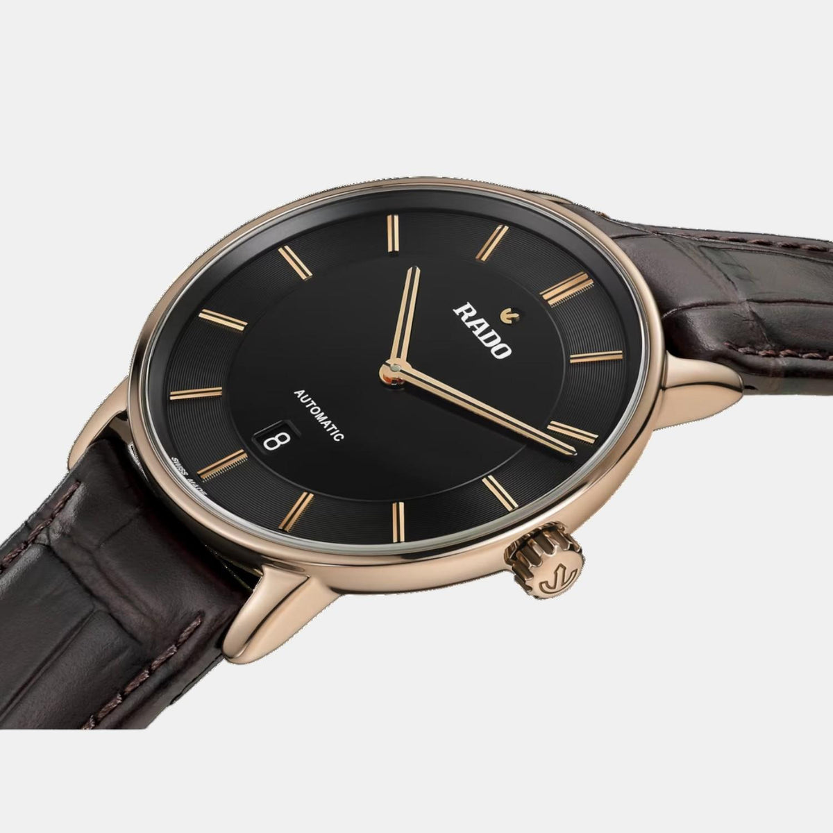 Diamaster Men Automatic Black Dial Analog Leather Watch R14068176