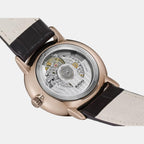 Diamaster Men Automatic Black Dial Analog Leather Watch R14068176