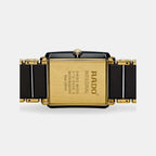 Men Quartz Black Dial Analog Stainless Steel Watch R20204162