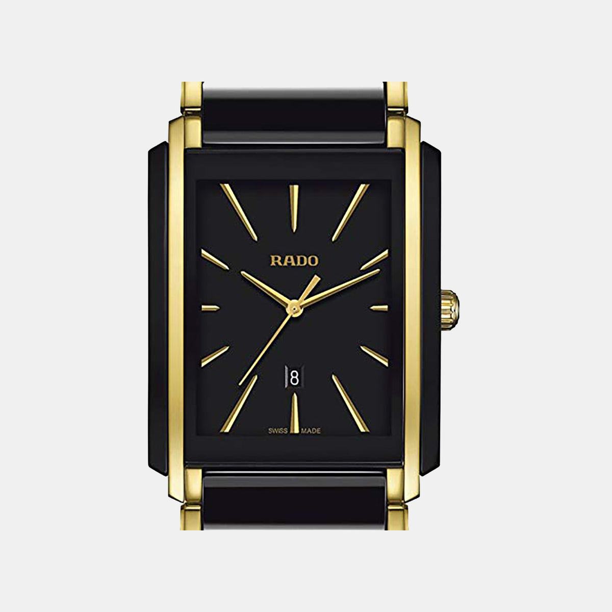 Integral Men Quartz Black Dial Analog Stainless Steel Watch R20204162