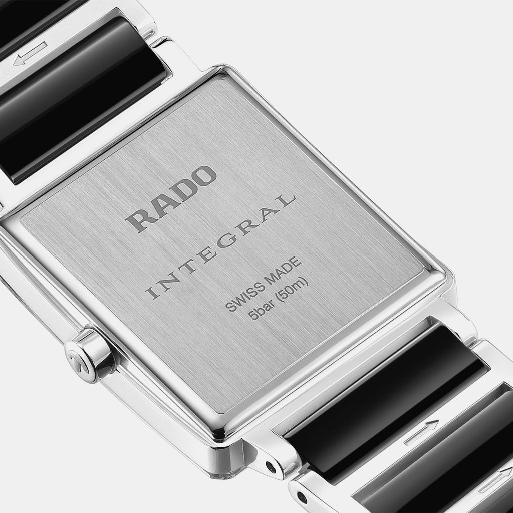 Integral Women Quartz Black Dial Analog Stainless Steel Watch R20250712