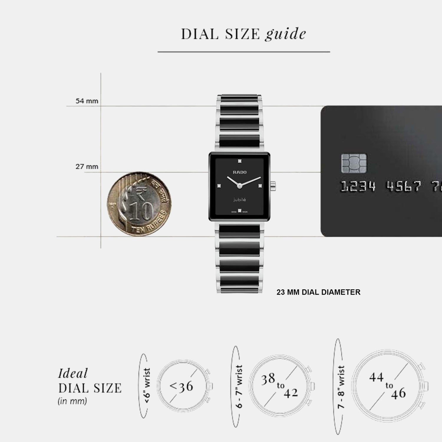 Integral Women Quartz Black Dial Analog Stainless Steel Watch R20250712