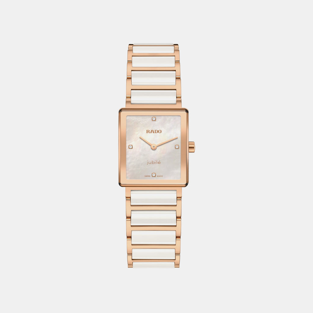 Integral Unisex Quartz Mother Of Pearl Dial Analog Stainless Steel Watch R20251902