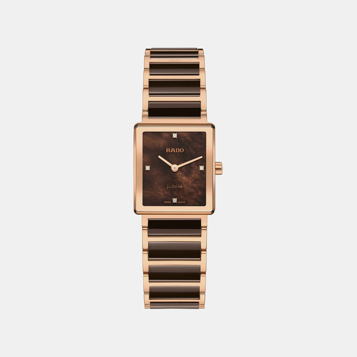 Integral Women Quartz Brown Dial Analog Ceramic Watch R20251912