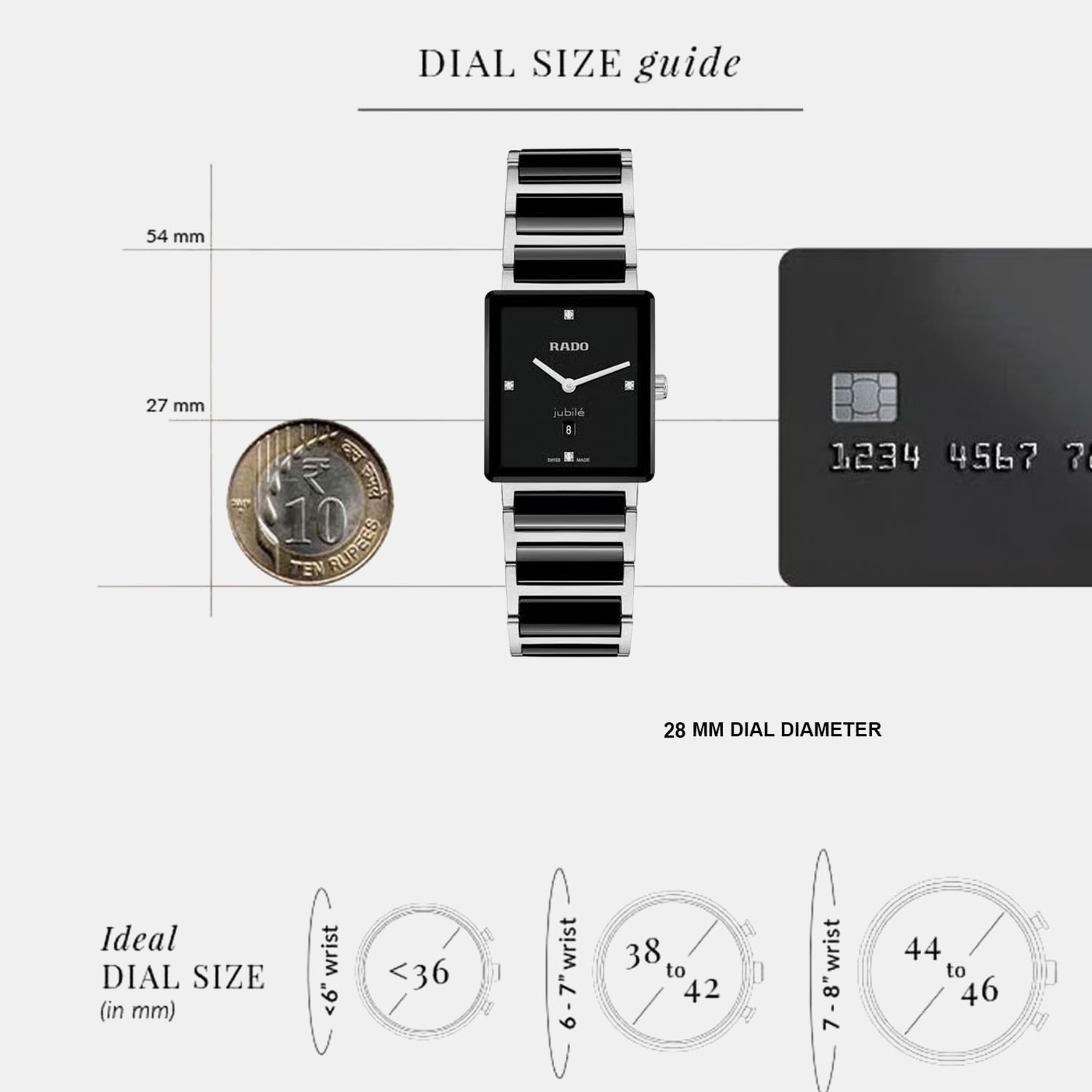 Integral Diamonds Women Quartz Black Dial Analog Stainless Steel Watch R20253712