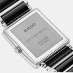 Integral Diamonds Men Quartz Black Dial Analog Stainless Steel Watch R20255712