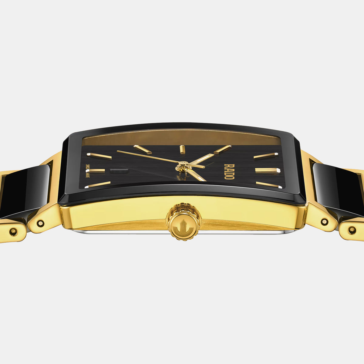 Integral Unisex Quartz Black Dial Analog Stainless Steel Watch R20256162