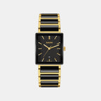 Integral Unisex Quartz Black Dial Analog Stainless Steel Watch R20256162