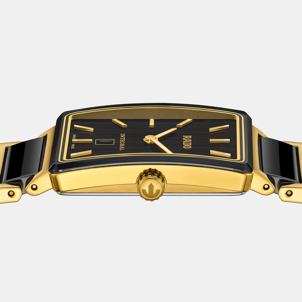 Integral Anniversary Edition Women Quartz Black Dial Analog Stainless Steel Watch R20258162