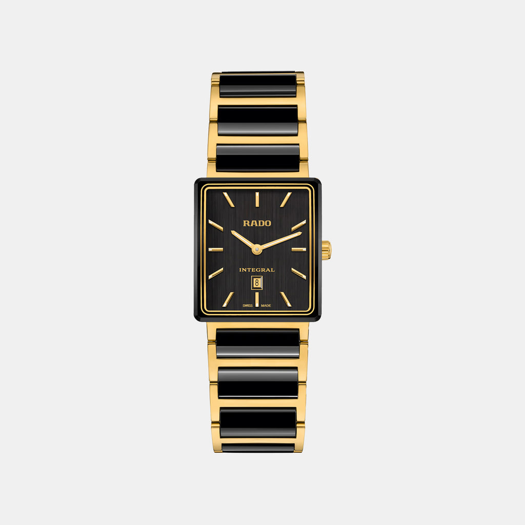 Integral Anniversary Edition Women Quartz Black Dial Analog Stainless Steel Watch R20258162