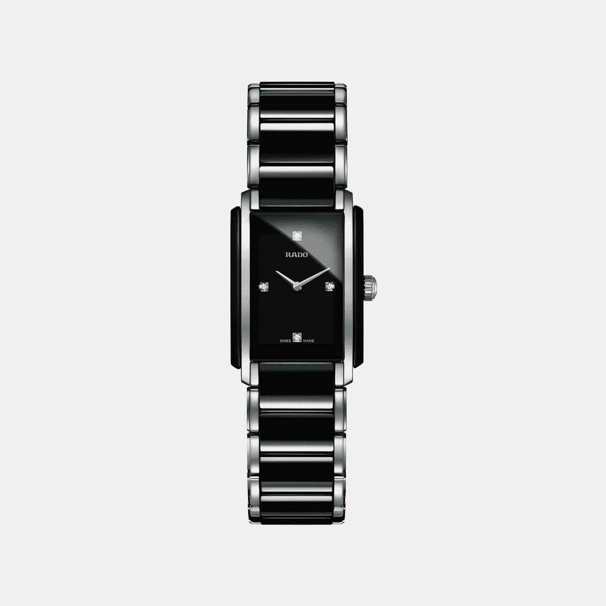 Integral Women Quartz Black Dial Analog Ceramic Watch R20613712