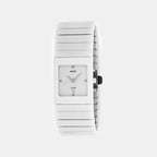 Ceramica Women Quartz White Dial Analog Ceramic Watch R21711702