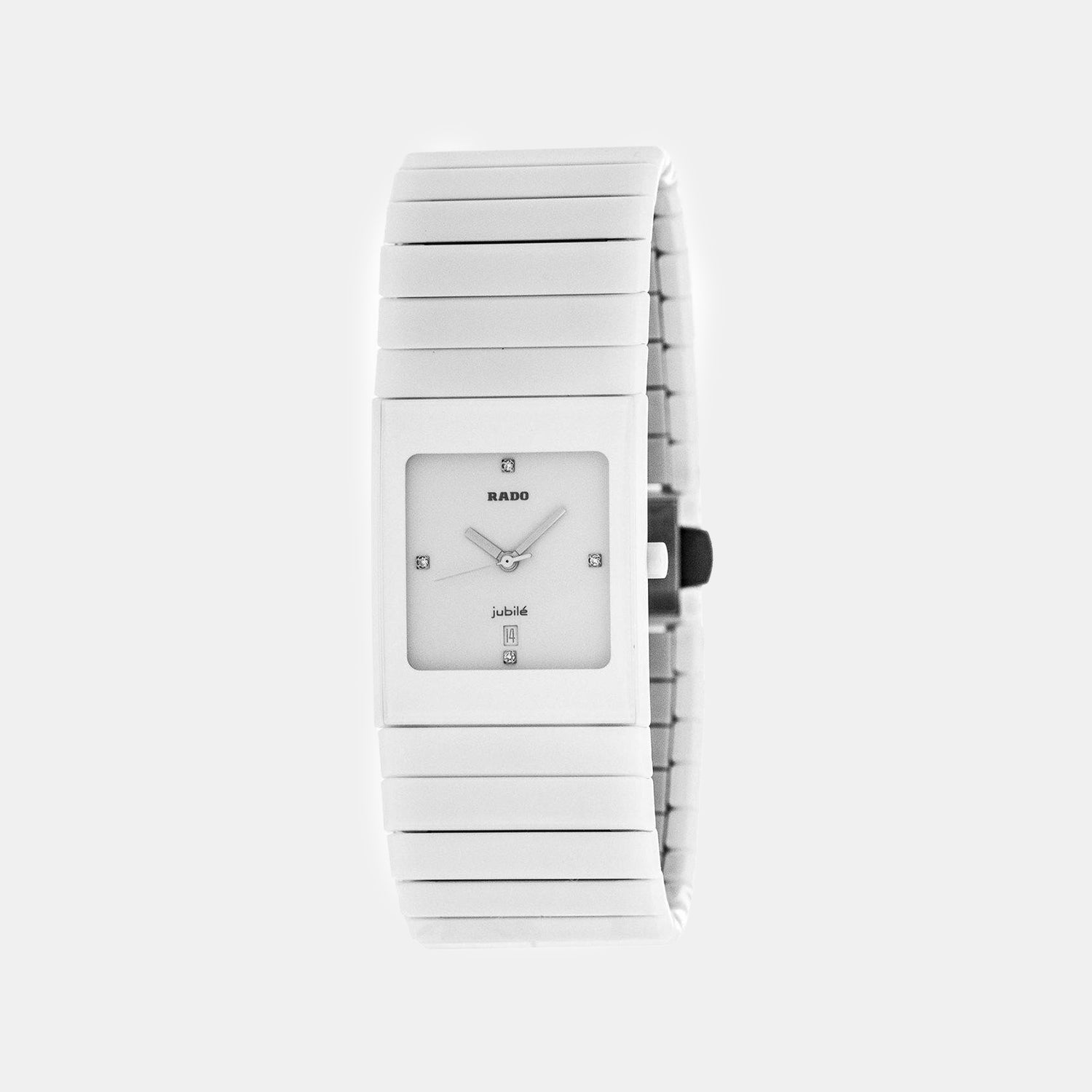 Ceramica Women Quartz White Dial Analog Ceramic Watch R21711702