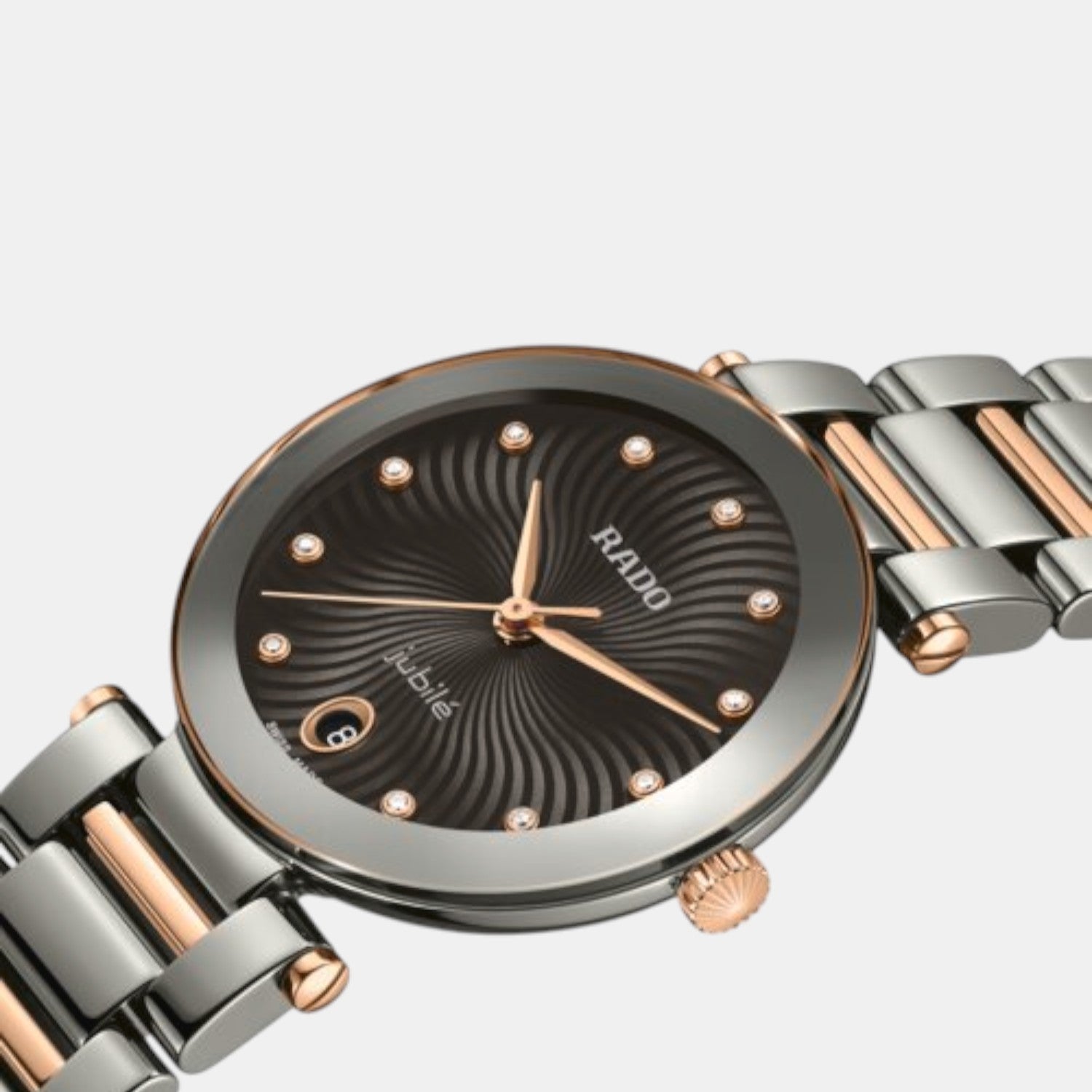 LaCoupole Women Quartz Grey Dial Analog Ceramic Watch R22241703