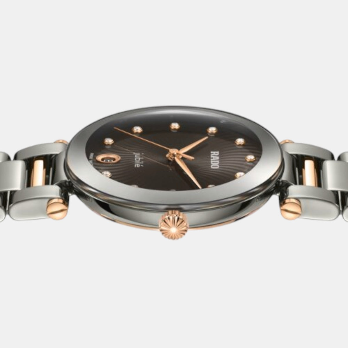 LaCoupole Women Quartz Grey Dial Analog Ceramic Watch R22241703