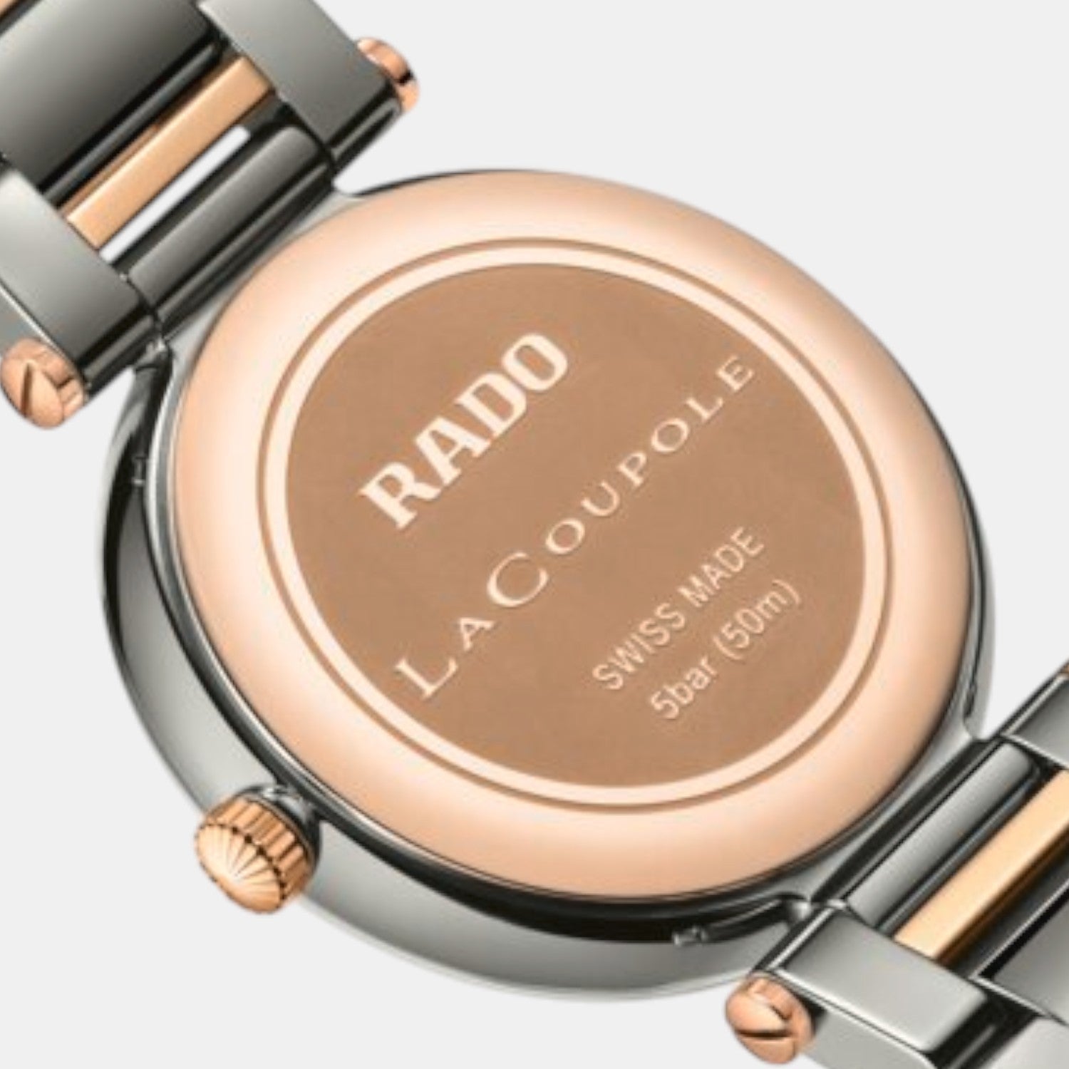 LaCoupole Women Quartz Grey Dial Analog Ceramic Watch R22241703