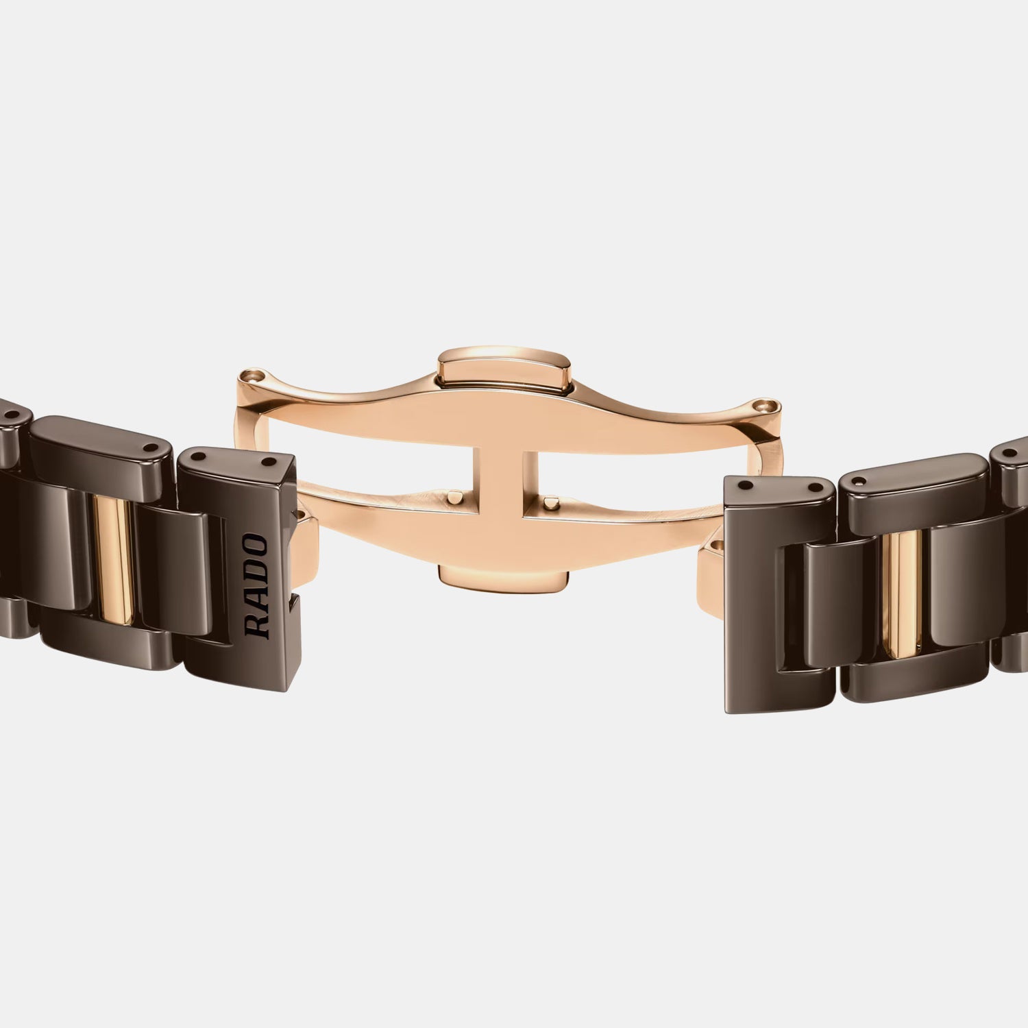 LaCoupole Women Quartz Brown Dial Analog Ceramic Watch R22242703