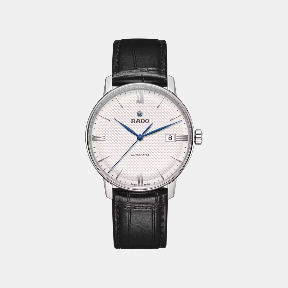 Coupole Men Automatic White Dial Analog Leather Watch R22860075