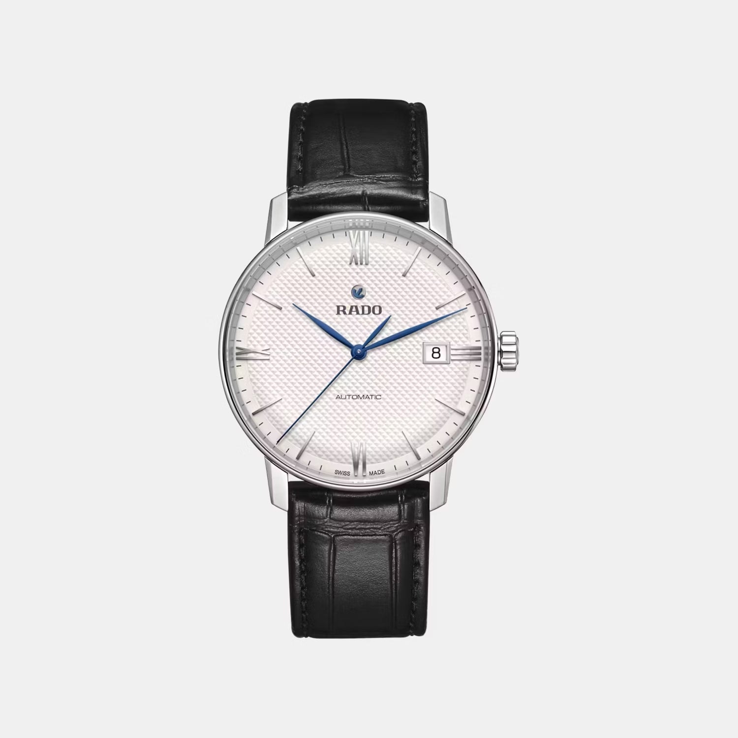 Coupole Men Automatic White Dial Analog Leather Watch R22860075